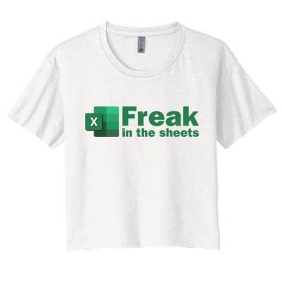 Funny Excel Sheets Freak In The Excel Sheets Crop Top