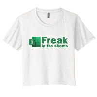 Funny Excel Sheets Freak In The Excel Sheets Crop Top