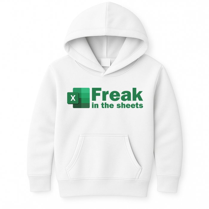 Funny Excel Sheets Freak In The Excel Sheets Kids Hoodie