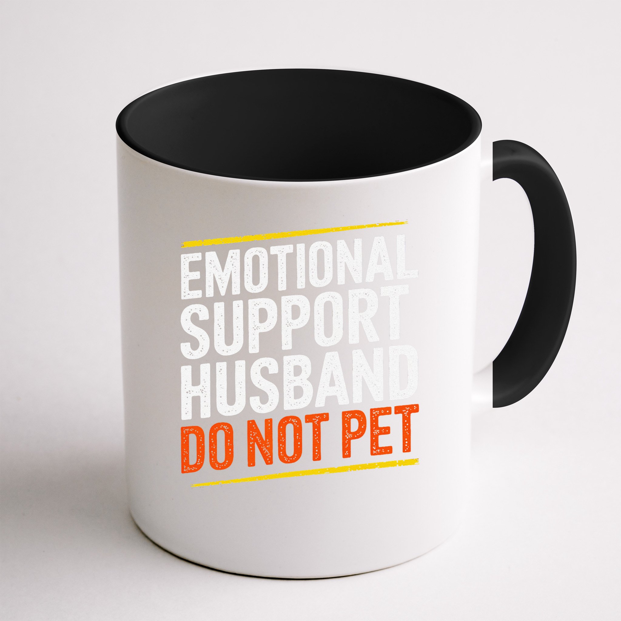 Funny Emotional Support Husband Do Not Pet For Women Mug