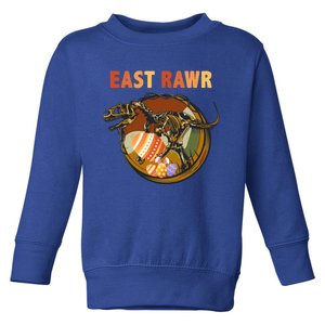 Funny Eastrawr Skeleton T Rex Dinosaur Easter Day Gift Toddler Sweatshirt