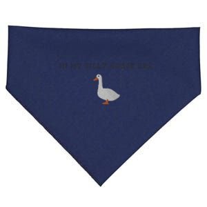 Funny Embroidered Silly Goose In My Silly Goose Era Cute Goose Embroidery Goo USA-Made Doggie Bandana