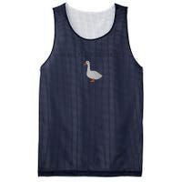 Funny Embroidered Silly Goose In My Silly Goose Era Cute Goose Embroidery Goo Mesh Reversible Basketball Jersey Tank