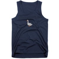 Funny Embroidered Silly Goose In My Silly Goose Era Cute Goose Embroidery Goo Tank Top