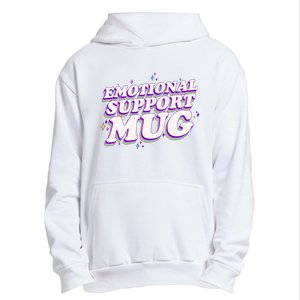 Funny Emotional Support Mug Purple version Urban Pullover Hoodie