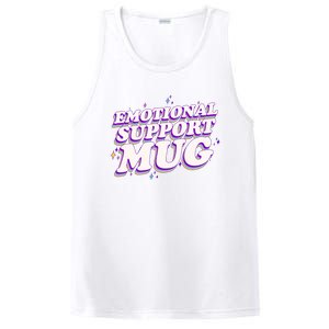 Funny Emotional Support Mug Purple version PosiCharge Competitor Tank