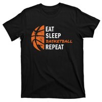 Funny Eat Sleep Basketball Repeat Sports T-Shirt