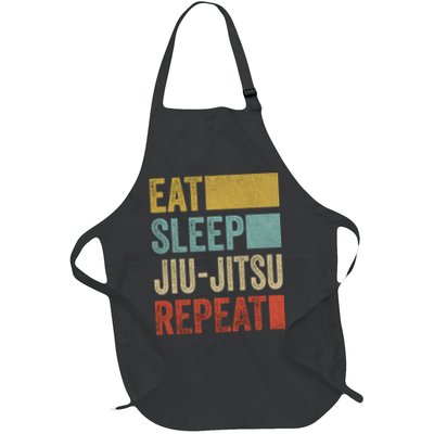 Funny Eat Sleep Jiu-Jitsu Repeat Gift Apron