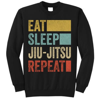 Funny Eat Sleep Jiu-Jitsu Repeat Gift Sweatshirt