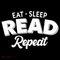Funny Eat Sleep Read Repeat Book Lover Impact Tech Backpack