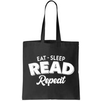 Funny Eat Sleep Read Repeat Book Lover Bag