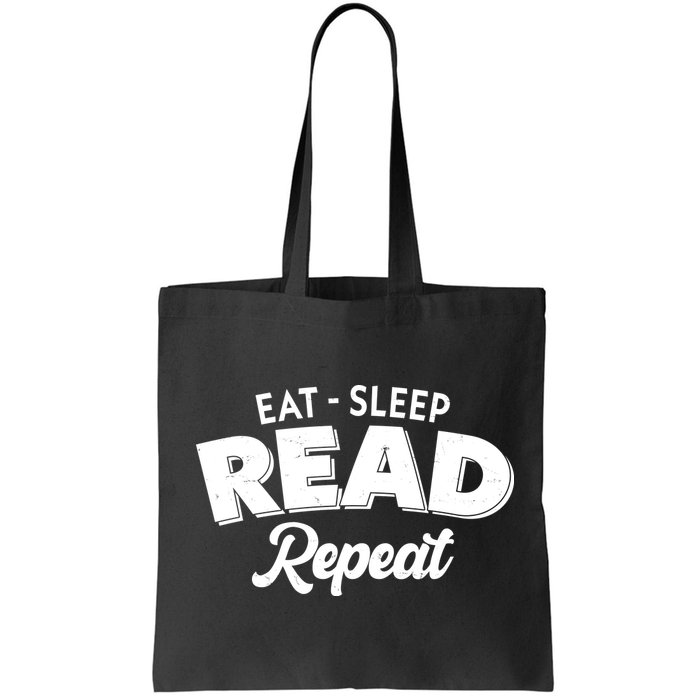 Funny Eat Sleep Read Repeat Book Lover Bag