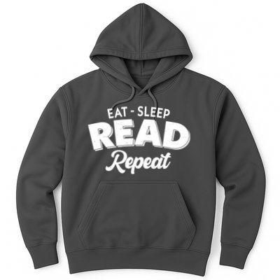 Funny Eat Sleep Read Repeat Book Lover Hoodie