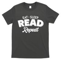 Funny Eat Sleep Read Repeat Book Lover T-Shirt