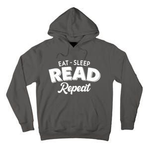 Funny Eat Sleep Read Repeat Book Lover Tall Hoodie