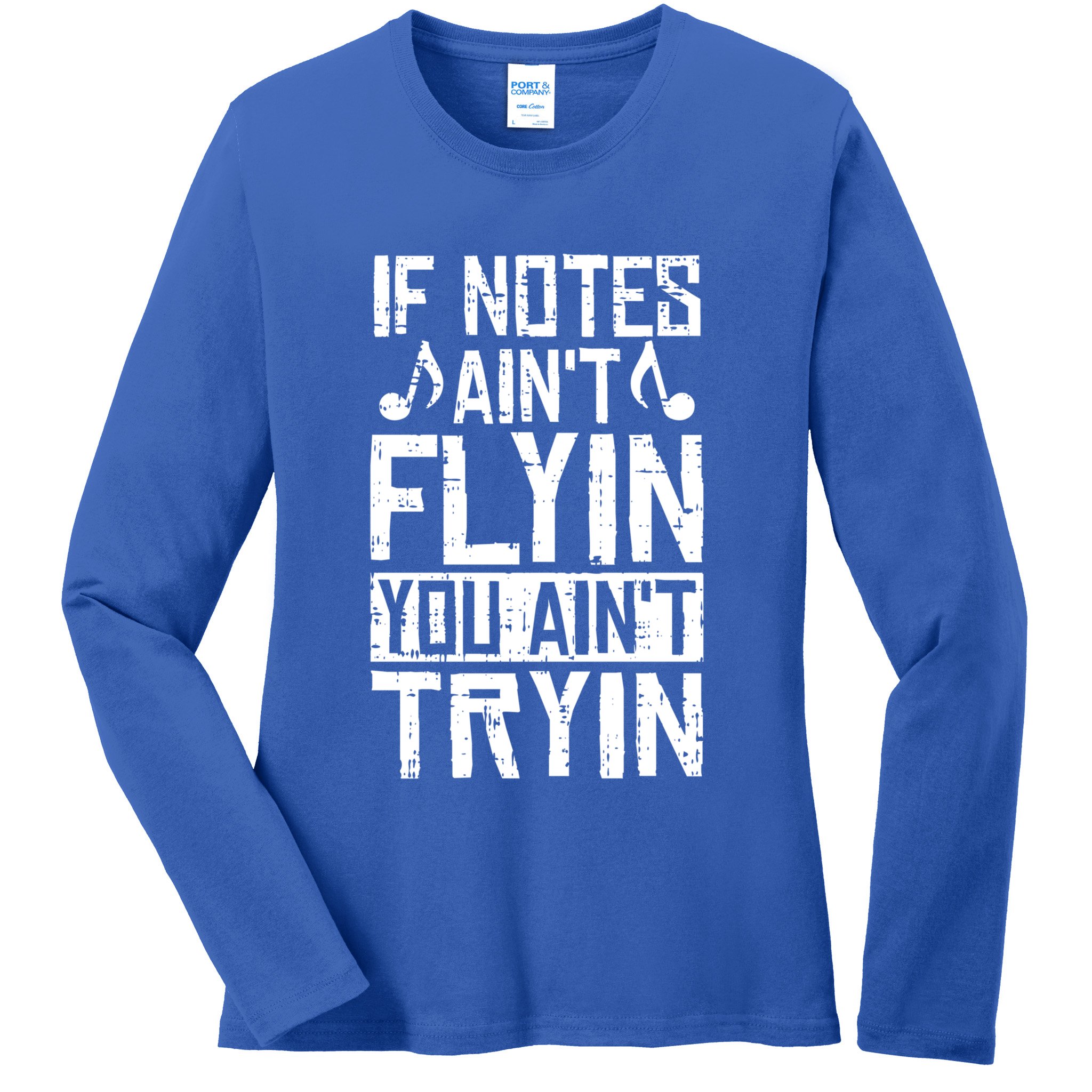 Funny Education School Educator Gift Music Teacher Gift Ladies Long Sleeve Shirt