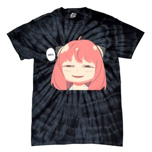 Funny Emotion Smile Heh. A Cute Girl For Family Holidays Tie-Dye T-Shirt