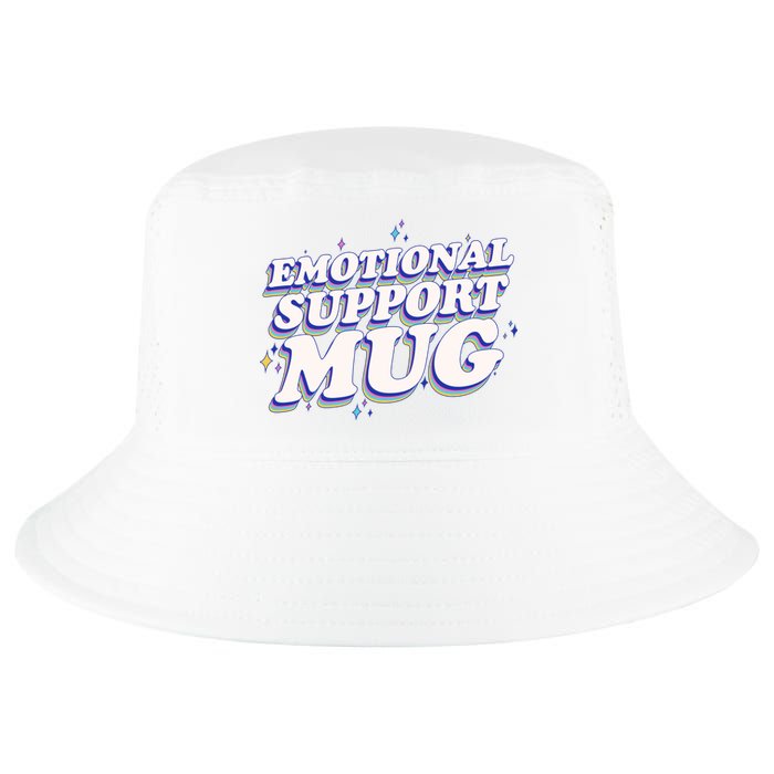 Funny Emotional Support Mug Blue Version Cool Comfort Performance Bucket Hat