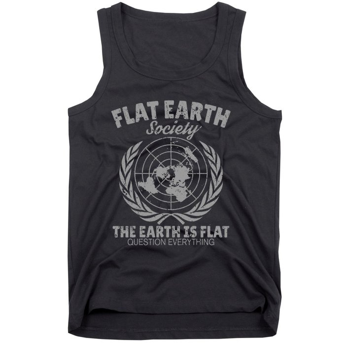 Flat Earth Society Tank Top