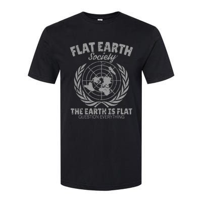 Flat Earth Society Softstyle CVC T-Shirt