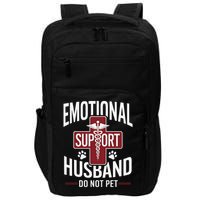 Funny Emotional Support Husband Do Not Pet Impact Tech Backpack