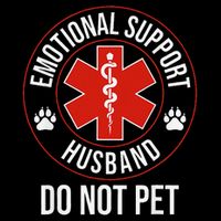Funny Emotional Support Husband Do Not Pet Wool Snapback Cap