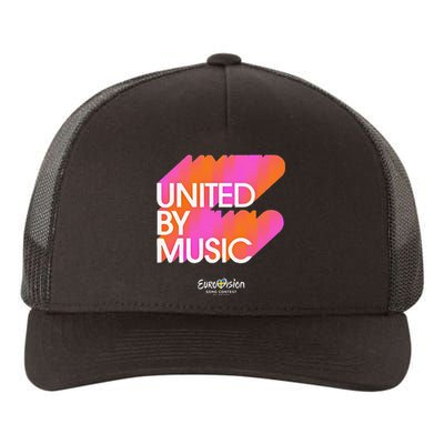 Funny Eurovision Song Eurovision 2024 United By Music Gift Yupoong Adult 5-Panel Trucker Hat