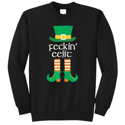 Feckin Eejit St. Patrick's Day Funny Irish Slang Saint Paddy Sweatshirt