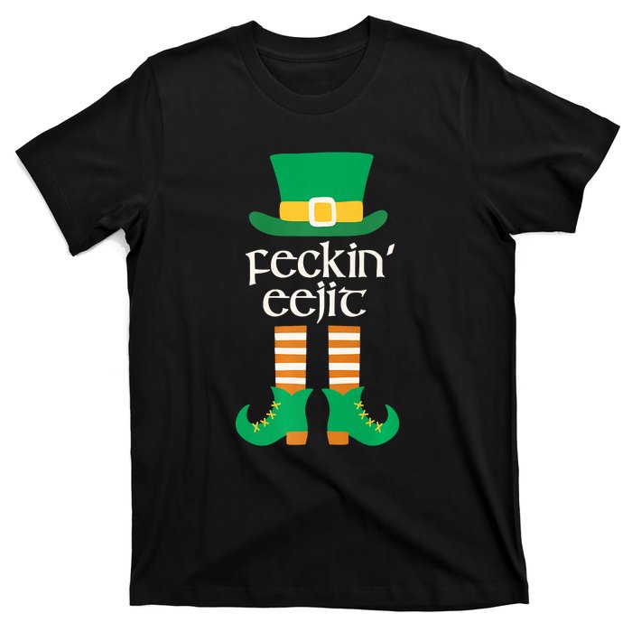 Feckin Eejit St. Patrick's Day Funny Irish Slang Saint Paddy T-Shirt