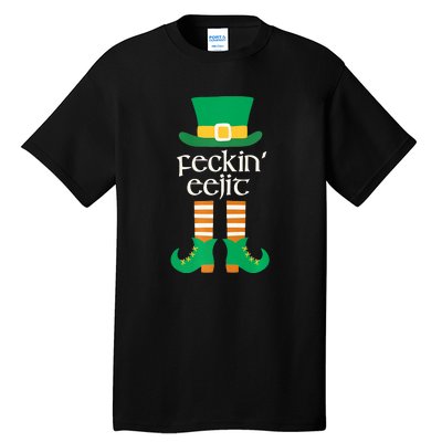 Feckin Eejit St. Patrick's Day Funny Irish Slang Saint Paddy Tall T-Shirt