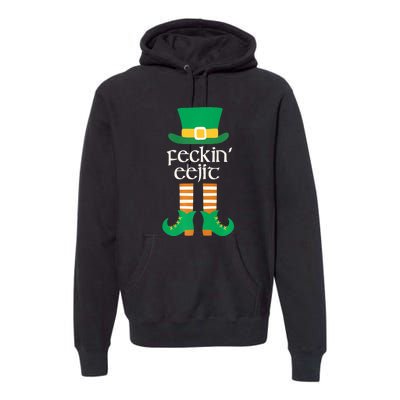 Feckin Eejit St. Patrick's Day Funny Irish Slang Saint Paddy Premium Hoodie