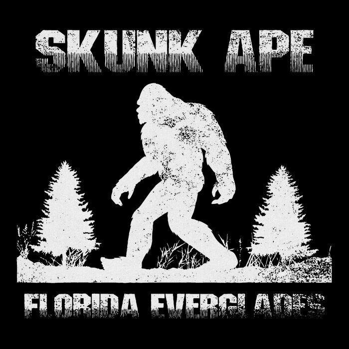 Florida Everglades Skunk Ape Bigfoot Retro Vintage Doggie Tank