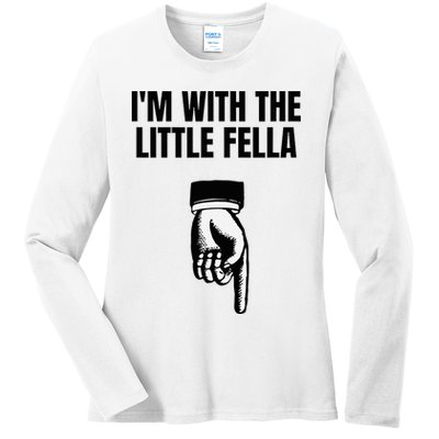 Funny Embarrassing Sarcastic Bachelor Party Joke Groom Ladies Long Sleeve Shirt