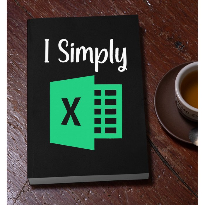 Funny Excel Spreadsheet Gift I Simply Excel Permanent Decal Sticker