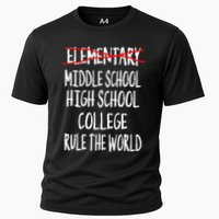 Funny Elementary School Graduation 6th Grade Graduation Cooling Performance Crew T-Shirt