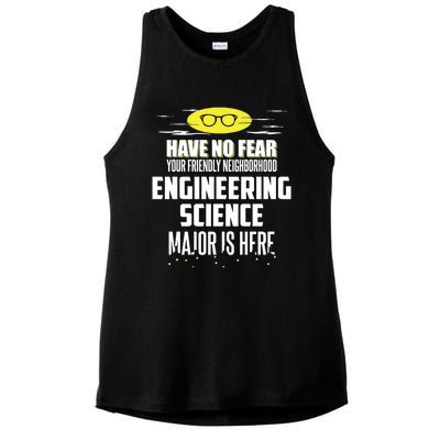 Funny Engineering Science Major Design Have No Fear Meaningful Gift Ladies PosiCharge Tri-Blend Wicking Tank