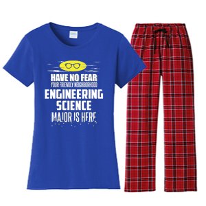 Funny Engineering Science Major Design Have No Fear Meaningful Gift Women's Flannel Pajama Set