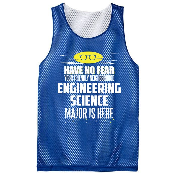 Funny Engineering Science Major Design Have No Fear Meaningful Gift Mesh Reversible Basketball Jersey Tank