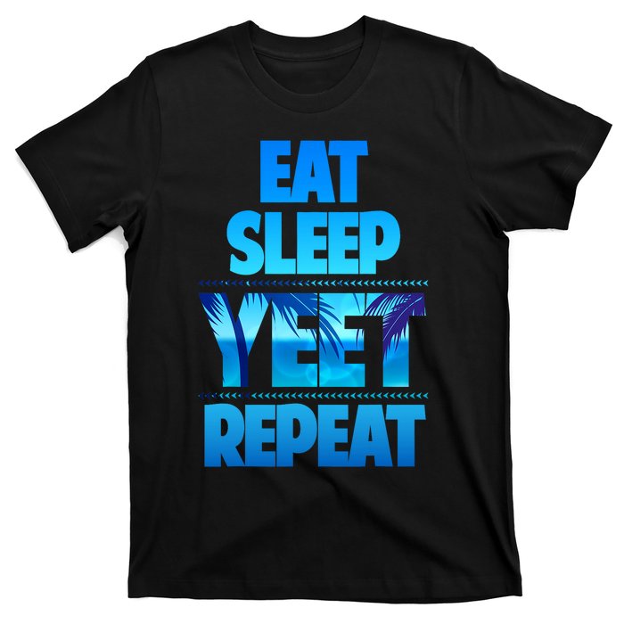 Funny Eat Sleep Yeet Repeat Vintage T-Shirt