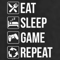 Funny Eat Sleep Game Repeat Gaming Funny Gift Funny Gift Adult Drive Performance Visor