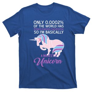 Funny Ehlersdanlos Syndrome Awareness Unicorn Lover Humor Gift T-Shirt