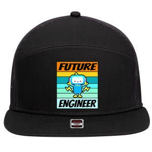 Future Engineer Software Engineering 7 Panel Mesh Trucker Snapback Hat