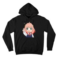 Funny Emotion Smile Heh. A Cute Girl For Family Holidays Hoodie