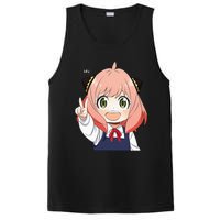 Funny Emotion Smile Heh. A Cute Girl For Family Holidays PosiCharge Competitor Tank