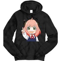 Funny Emotion Smile Heh. A Cute Girl For Family Holidays Tie Dye Hoodie