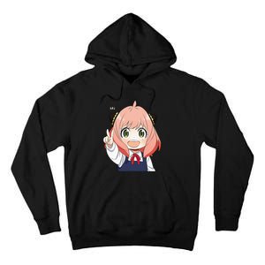 Funny Emotion Smile Heh. A Cute Girl For Family Holidays Tall Hoodie