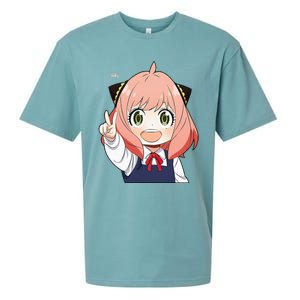 Funny Emotion Smile Heh. A Cute Girl For Family Holidays Sueded Cloud Jersey T-Shirt