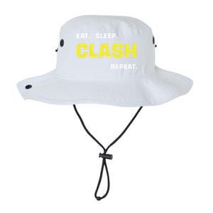 Funny Eat Sleep Clash Repeat Gaming Cute Gift Legacy Cool Fit Booney Bucket Hat