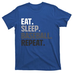 Funny Eat Sleep Baseball Repeat Gift T-Shirt