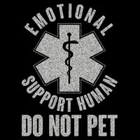 Funny Emotional Support Human Do Not Pet Wool Snapback Cap
